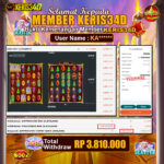 JACKPOT SLOT GACOR MAIN GATES OF OLYMPUS 1000 06 JUNI 2025