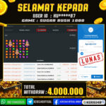 JACKPOT SLOT GACOR MAIN SUGAR RUSH 1000 31 OKTOBER 2025