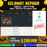 JACKPOT SLOT GACOR MAIN GATES OF OLYMPUS 1000 01 NOVEMBER 2025